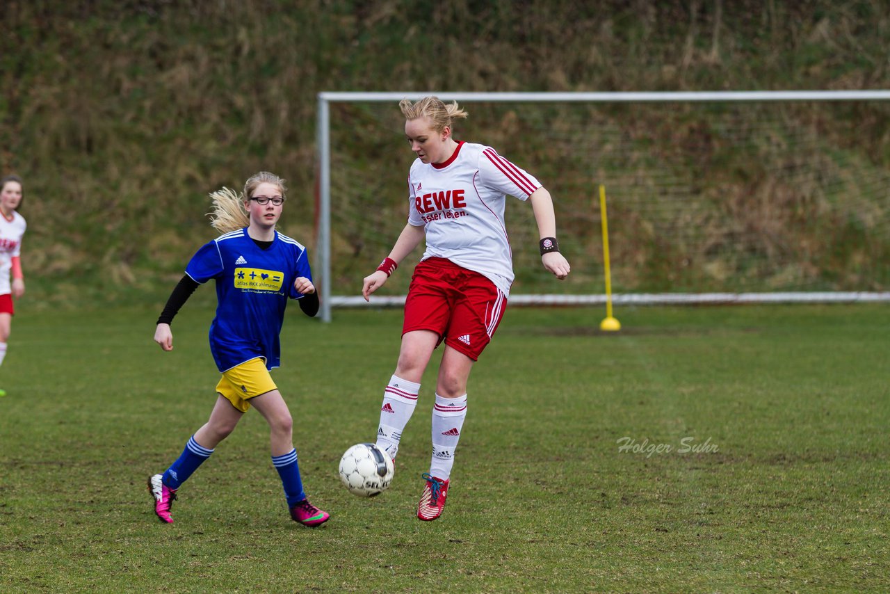 Bild 110 - B-Juniorinnen Tus Tensfeld - TSV Gnutz o.W. : Ergebnis: 1:3